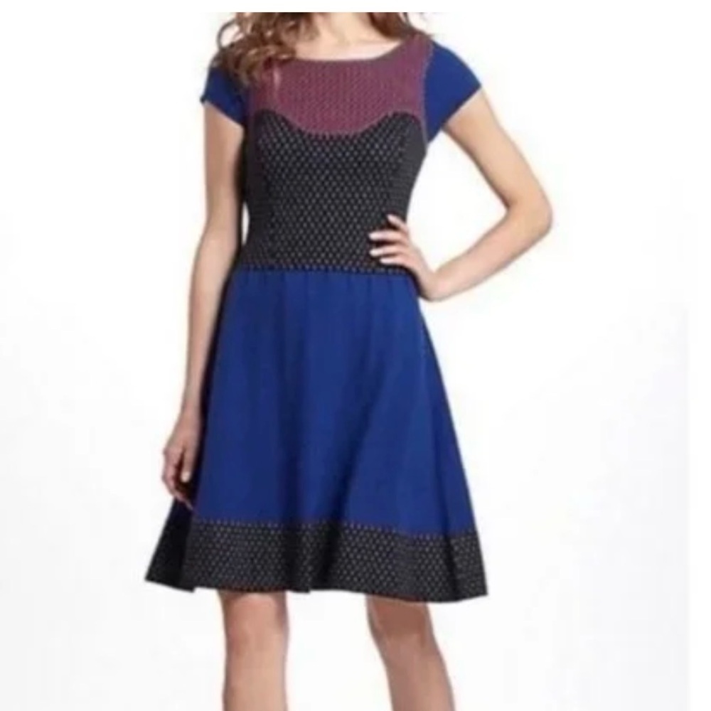 Anthropologie Sparrow Intarsia Knit Sweater womens Dress size S